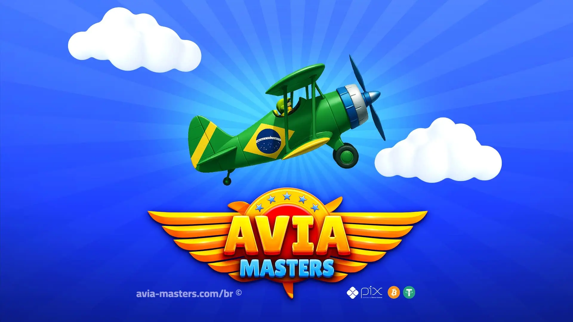 Logotipo da Avia Masters no Brasil